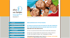 Desktop Screenshot of physiopraxis-kempen.de